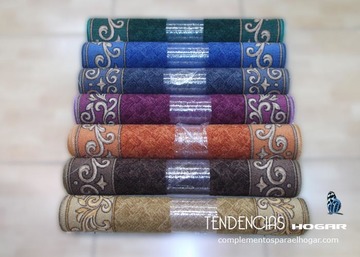 Alfombra ANA (pasillera y pie de cama)