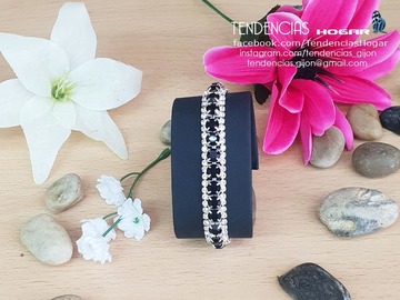 Pulsera strass piedra grande