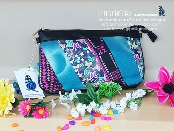 Cartera de mano negra