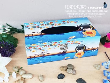 Caja pañuelos chinita