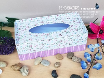 Caja pañuelos latón
