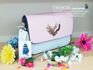 Bolso rosa con corazón